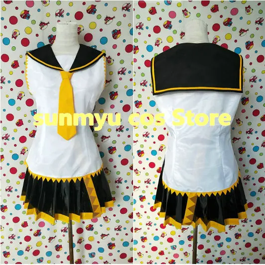 

VOCALOID Kagamine Rin Adult Ver Cosplay Costume,Size customizable,Halloween Performance