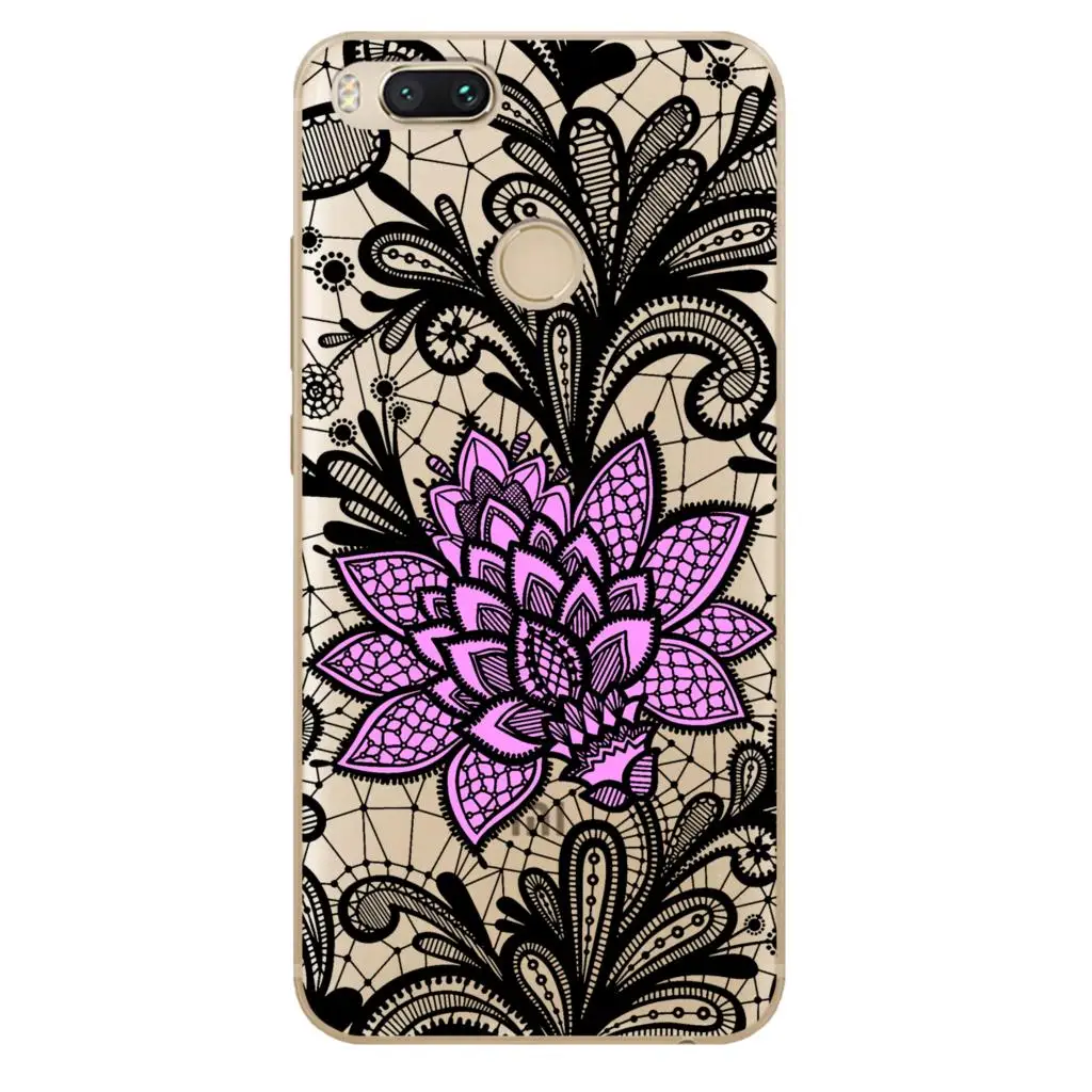 For Xiaomi Mi A1 5X Case Cover 5.5&quot Soft TPU Silicone Popular Cute Color Mandala Lace Stripe Flower Painted Pattern Phone |