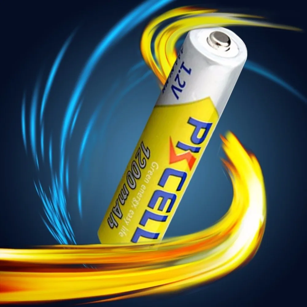 4 шт PKCELL 1200mAh Ni-MH батареи 1 2 V перезаряжаемый aaa-аккумулятор экологичный подходит