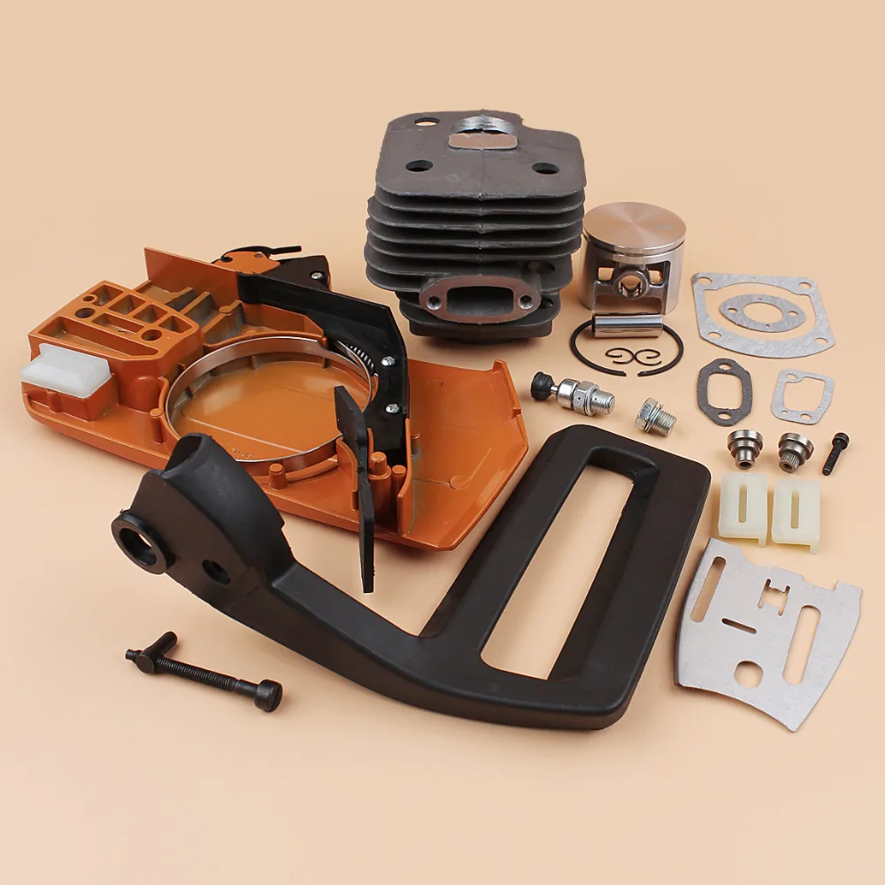 Поршень сцепные крышка Ручка Бар Плиты натяжитель цепи Fit Husqvarna 61 268 272 272xp (52 мм)