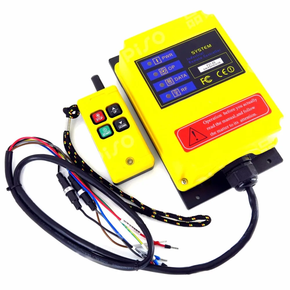 

industrial remote controller switches 3 transmitter + 1 receiver Industrial remote control electric hoist receiver AC220V