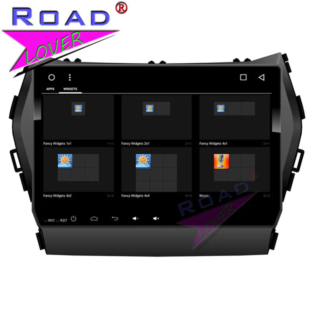 Roadlover Android 8 1 автомобильный мультимедийный плеер видео для Hyundai Santafe 2013 стерео GPS