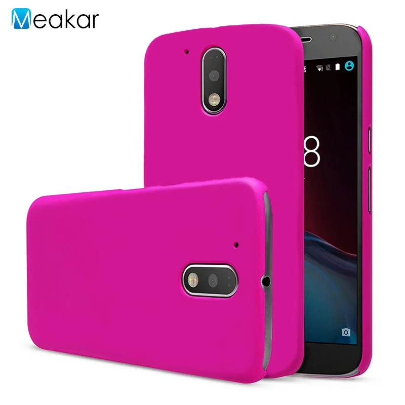 Чехол 5.5для Moto G4 чехол для Motorola lenovo Moto G4 G Plus 4Th Gen Xt1622 Xt1641 Xt1644 Xt1640 Xt1642 чехол - Цвет: rose red