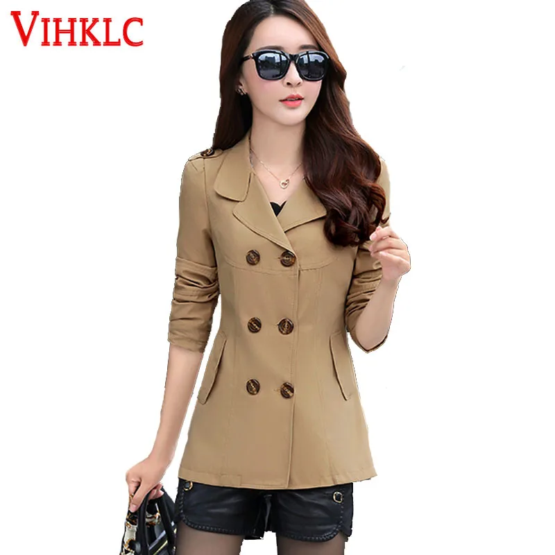 Новинка 2020 Женский Тренч модный весна осень короткий хлопок 8 цветов пальто