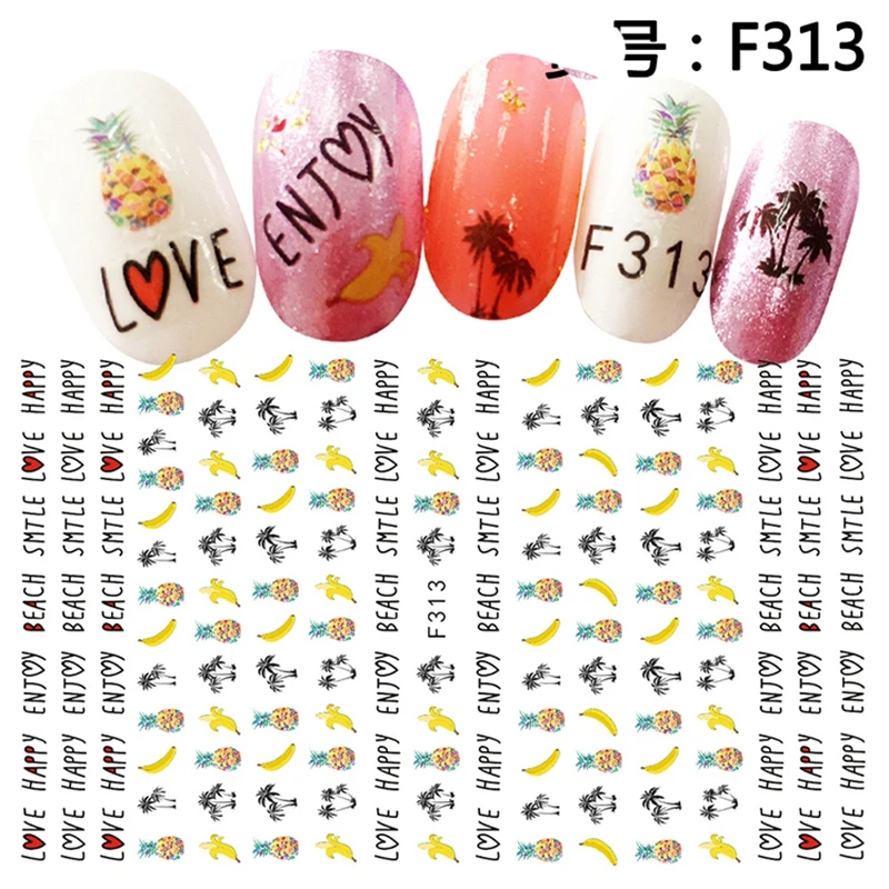 5 листов декоративные акриловые наклейки для дизайна ногтей|nail art decorations stickers|nails