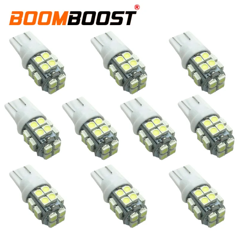 10 шт. автомобисветодиодный светодиодные лампы T10 20SMD 12 В|10pcs t10 led|car lightclearance sale |