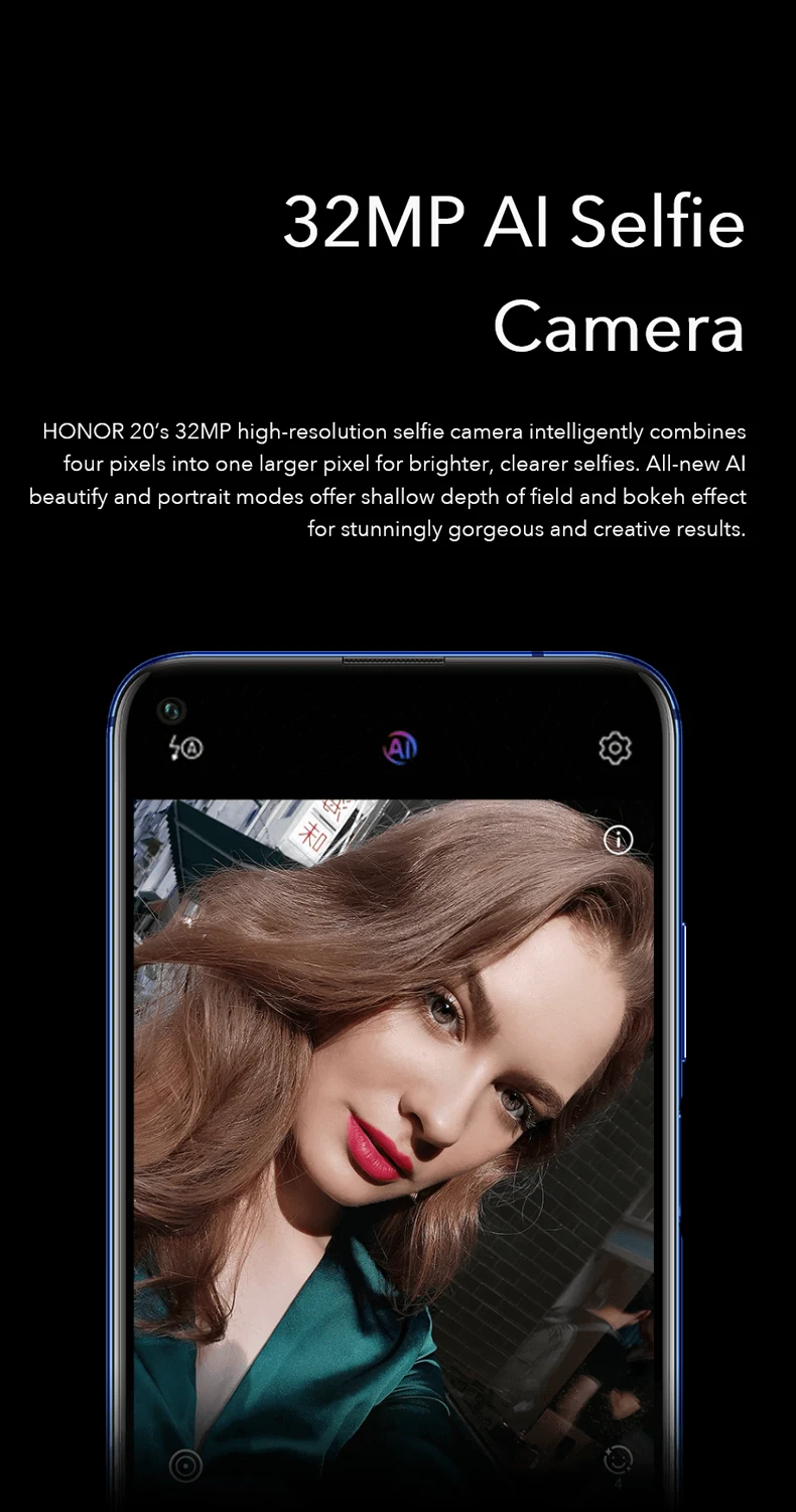 Honor 20 6,2" полноэкранный Android 9 Поддержка NFC 5 камер 2340*1080 Восьмиядерный 3750 мАч супер зарядка боковая разблокировка отпечатков пальцев