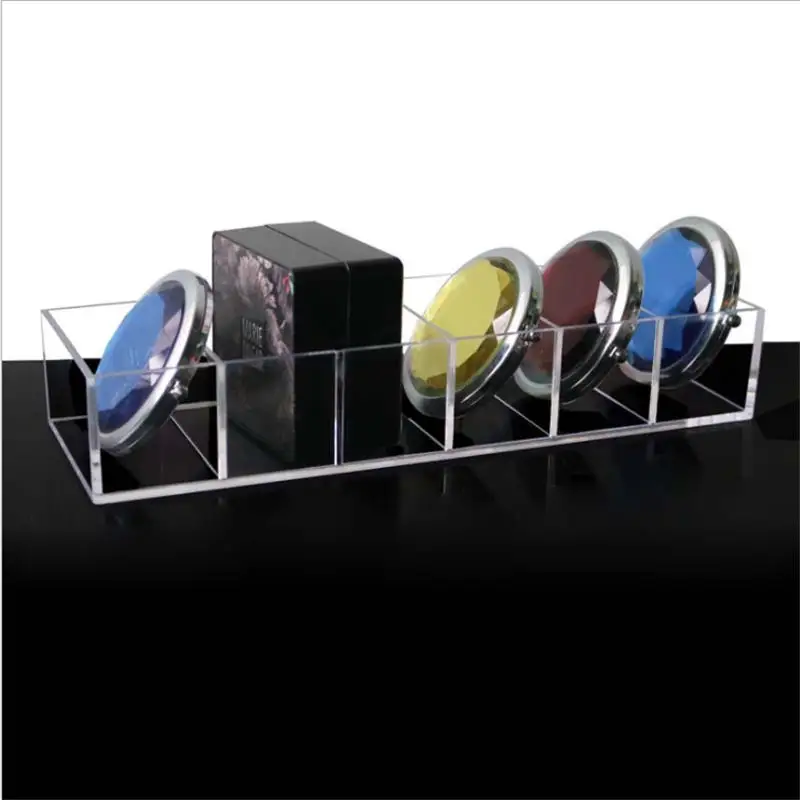 Acrylic Cosmetics Makeup Organizer Show Shelf Rack Durable Desk Nail Polish Lipstick Storage Box | Дом и сад