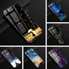 Чехол для Huawei Y5 Lite 2018 Жесткий из закаленного стекла Prime чехол