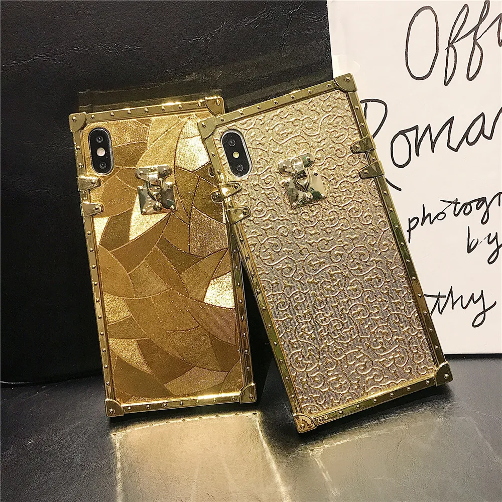 Модный Роскошный Золотой флэш-чехол для телефона для iPhone 11 Pro MAX XS MAX XR X 7 8 6 6s Plus для samsung S8 S9 S10 Plus Note 8 9 10 Pro