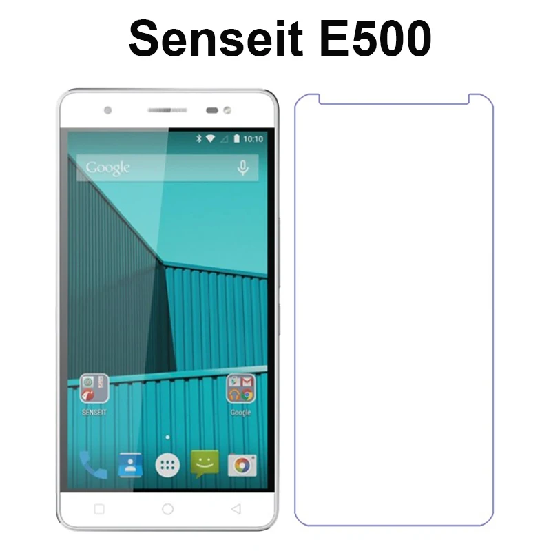 2 шт. защитная пленка из закаленного стекла для смартфона Senseit E500 Защитная A109 E400