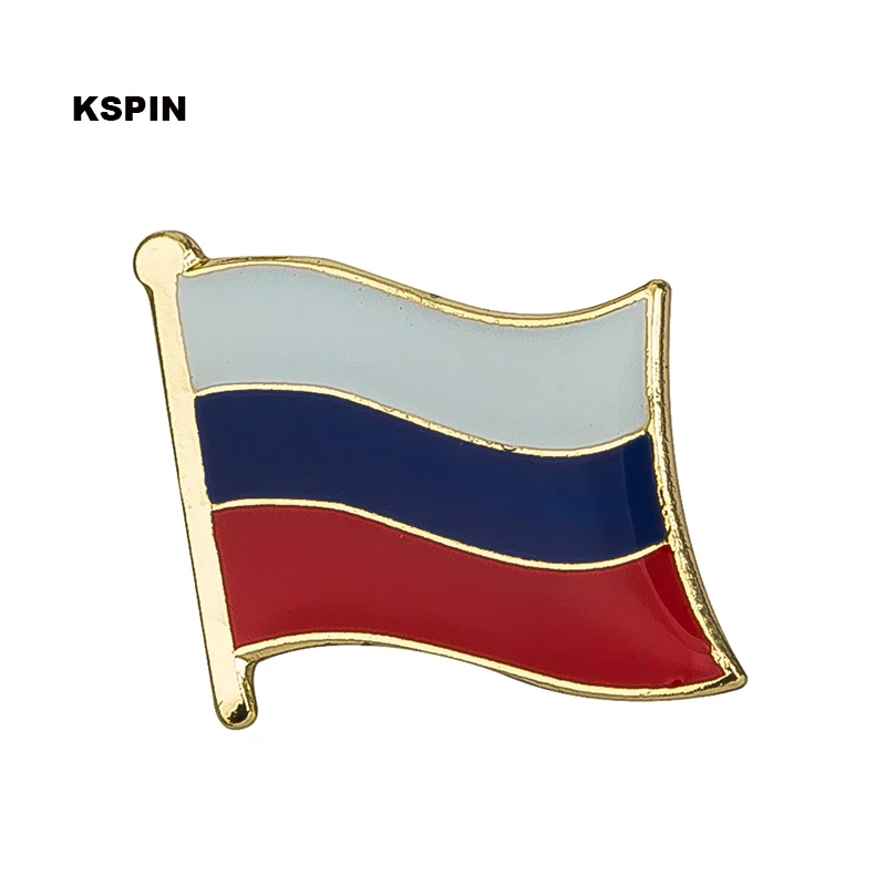 

Значок на лацкан в виде флага России, рюкзак с нашивками, 1 шт., KS-0054