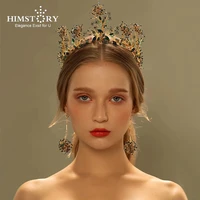 sparkling handmade blue rhinestone beaded tiaras crowns crystal brides headband wedding hair accessory party evening jewelry