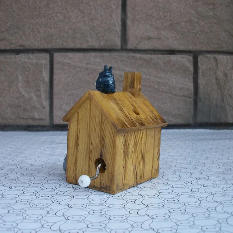 Музыкальная шкатулка Hayao Miyazaki Totoro музыкальная в стиле ретро 10*7 5*6 5 см кошка для