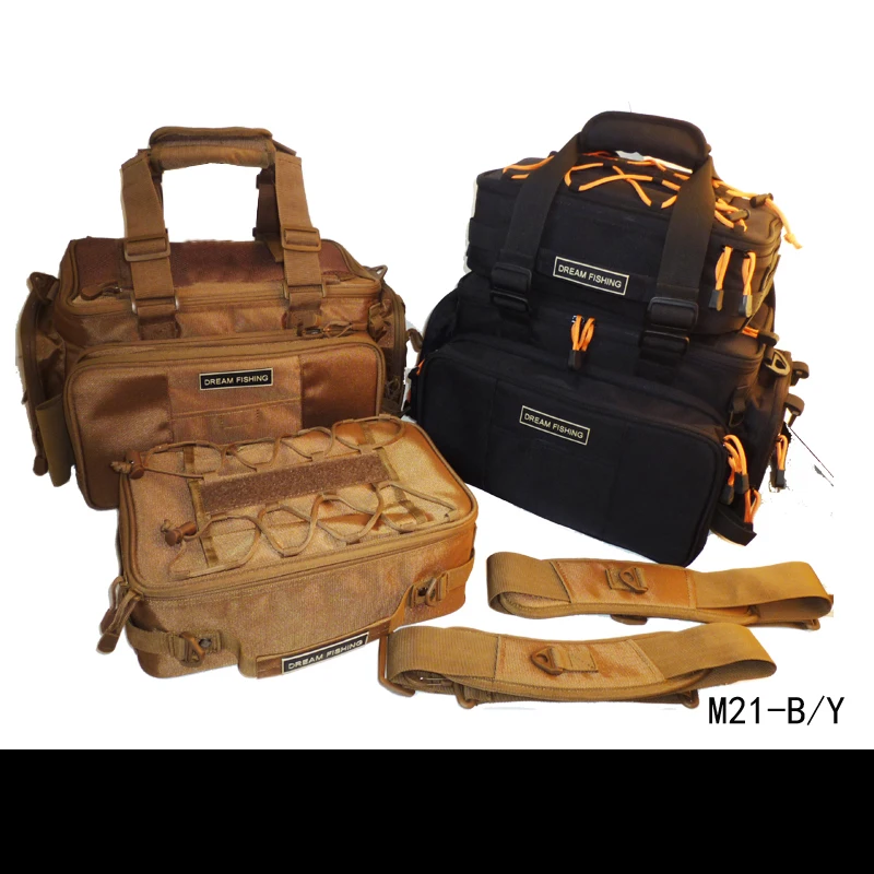 Goede Grote Capaciteit Vissen Tas Draagbare Multifunctionele Tackle Box Bag Multifunctionele Outdoor Wandelen Camping Bolsa De Pesca A163