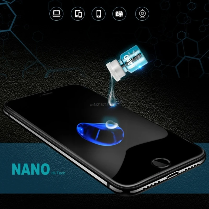 Телефоны Nano жидкий невидимый экран Защитная пленка для iPhone X samsung S7 S8 S9