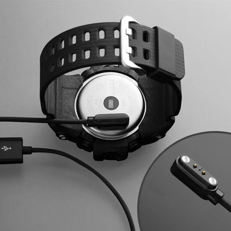 Смарт часы перезаряжаемые Bluetooth шагомер калорий сердечного ритма военные