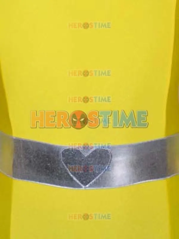 Полностью Шпионов! Alex желтый костюм спандекс Хеллоуин супергерой горячая