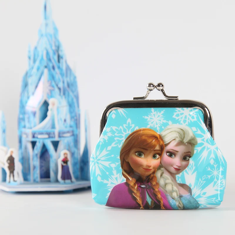 1 шт. мини-Кошельки для монет disney Frozen, кошелек для детей, Детский кошелек, подарки на день рождения, подарки для девочек, индивидуальный подарок