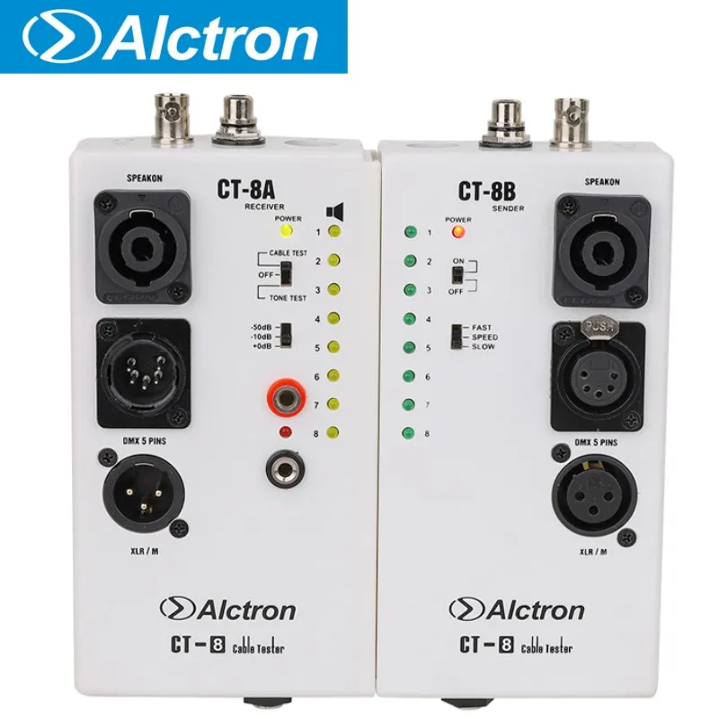 Alctron CT 8 Профессиональный Многоцелевой тестер аудио кабеля линейный тест