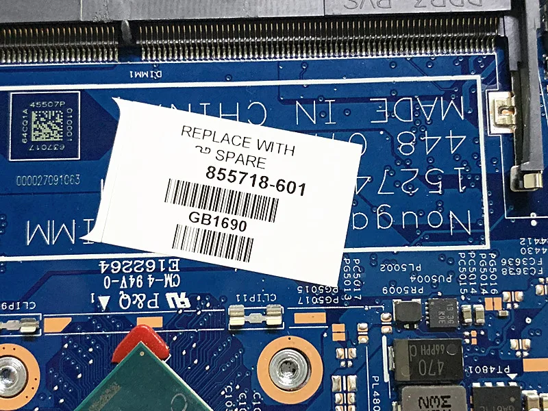Материнская плата N3710 для HP 11-U x360 11-U003LA M1-U001DX 448.07P09.0011 855718-601 855718-501 855718-001 100%