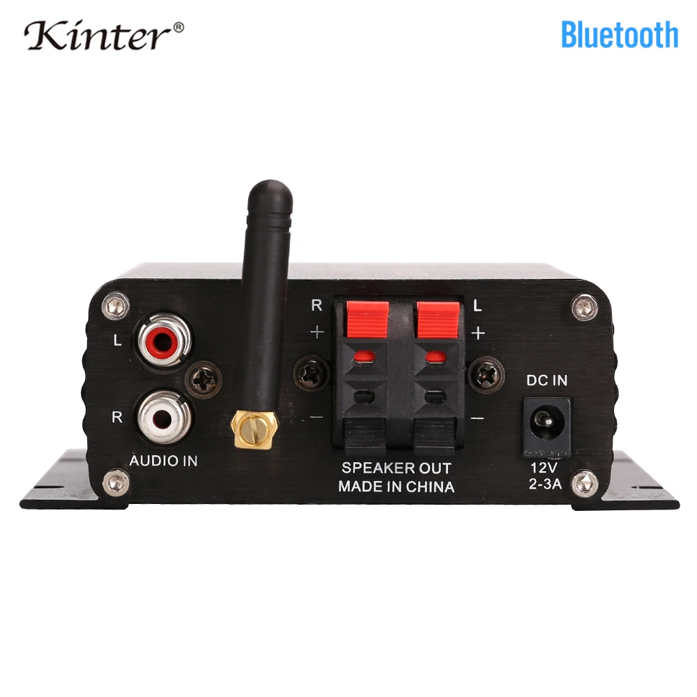 Kinter TA 2024 для bluetooth hifi цифровой усилитель мощности класса T аудио 2.0CH tda2024 20 W с USB TF
