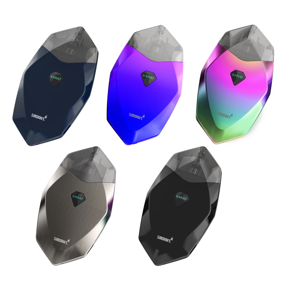 Новый оригинальный smoant карат Pod Starter Kit 370 мАч с 2 0 мл емкость бака все в одном