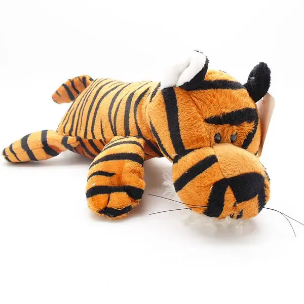 Tiger Плюшевый чехол-карандаш Etui Pennen Astucci Estuches Lapices Animal Pennenbakje School Trousse Crayon Kids Trousse Scolaire Stylo - Цвет: Tiger