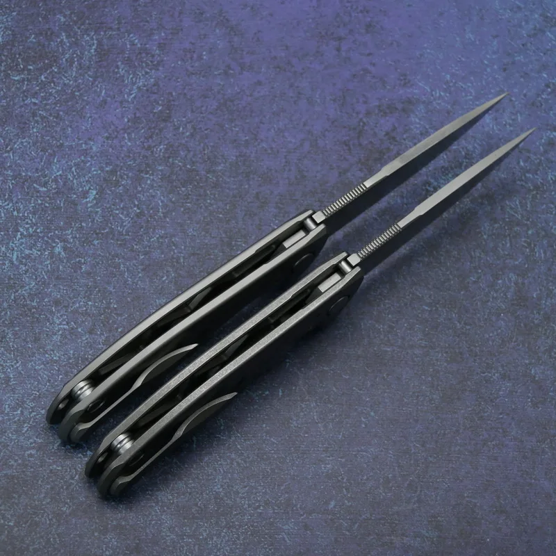 Складной нож KANEDIIA kH Flipper карманный кухонный резец из стали D2 с титановым