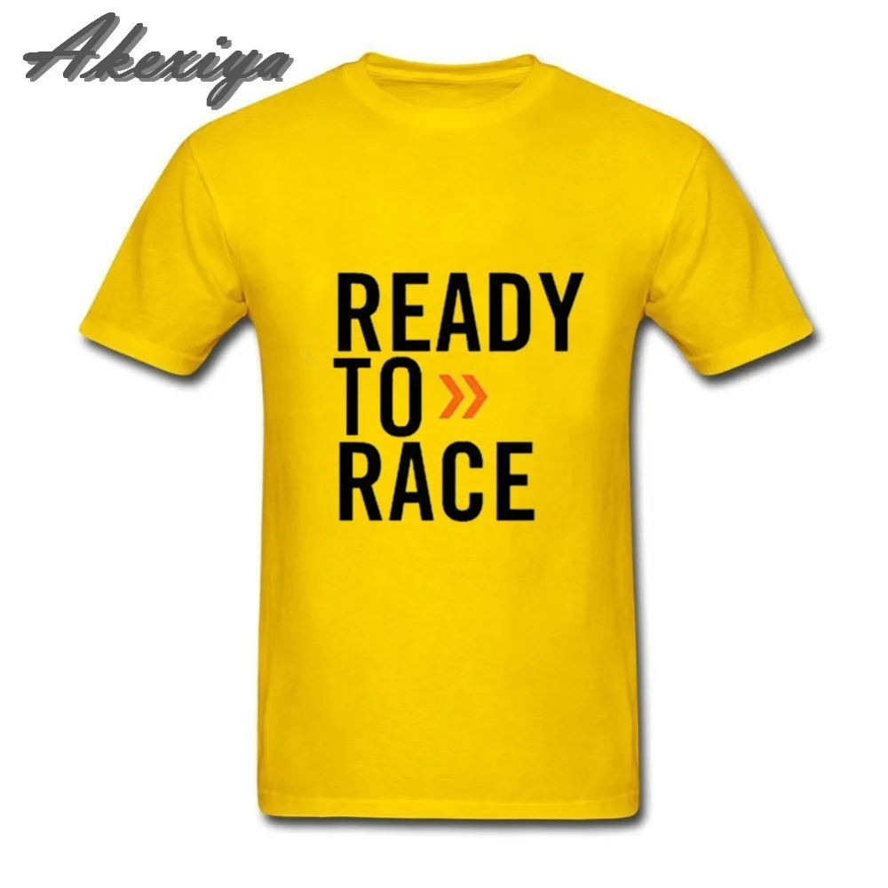 

2019 design Mens T-Shirt Ready to Race tshirt Men 100% Cotton Clothing Letter Art printed Punk Tee Casual T Shirt Man Website