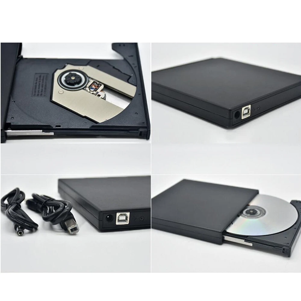 Оптические приводы чехол DVD диск с CD горелки Функция Mobile USB 2 0 внешний