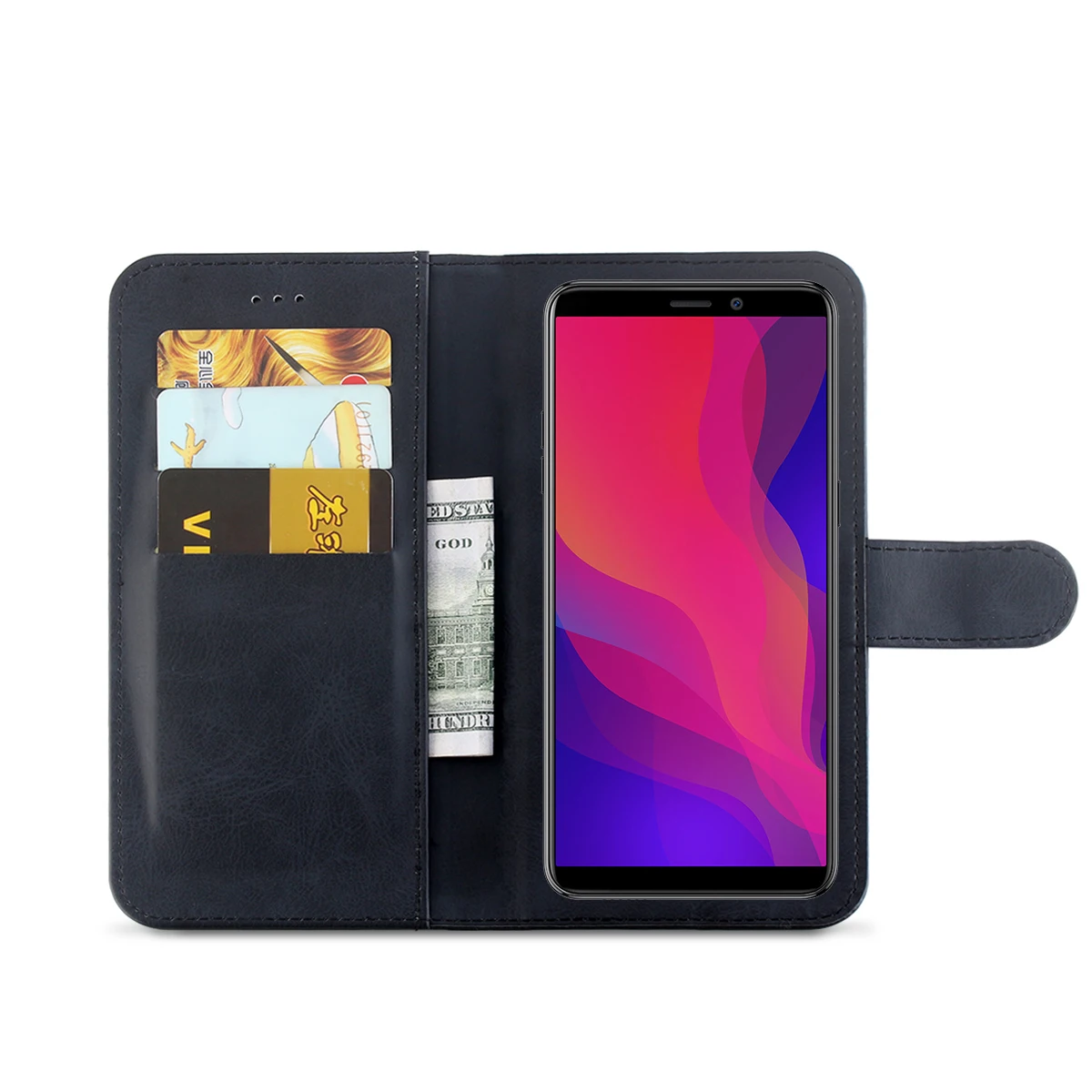 Alesser для Ulefone power 3L кожаный чехол откидная крышка с наклейкой защитный кармашком