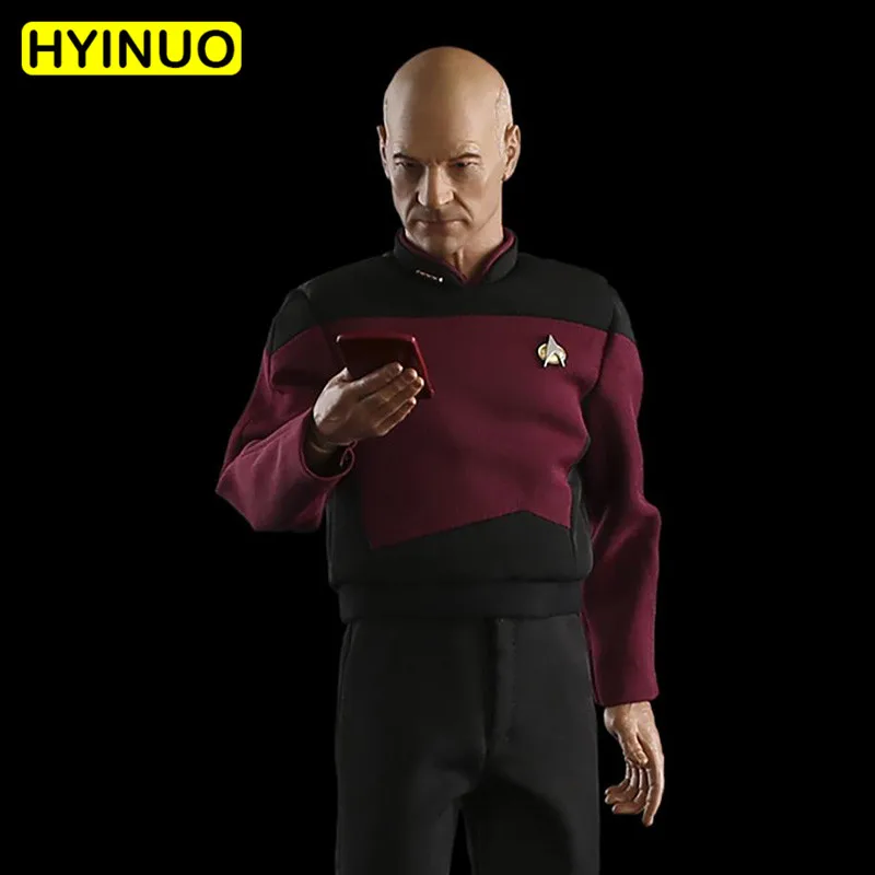 

1/6 масштаб следующего поколения TNG Picard сэр Патрик Стюарт O.B.E. Одежда Picard, комплект одежды F 12 ", мужская фигурка