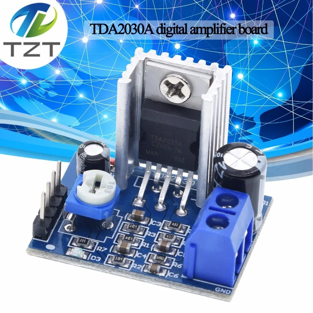 1 шт. модуль питания TDA2030 Плата усилителя звука TDA2030A 6 12 В|audio amplifier board|audio moduleamplifier
