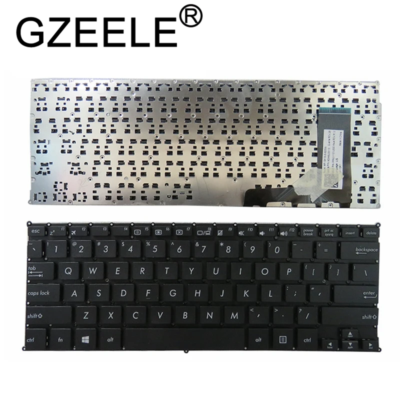 Новая английская клавиатура для ASUS E202 E202S E205 E202MA TP201SA X205 X205T X205TA E202SA E202M черно-белая