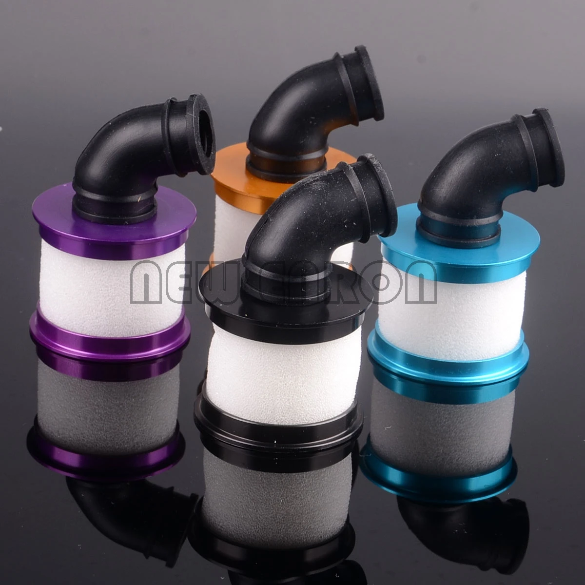 Новый ENRON RC 1:10 автомобиль 02028 алюминиевый воздушный фильтр 04104 для 1/10 HSP Himoto