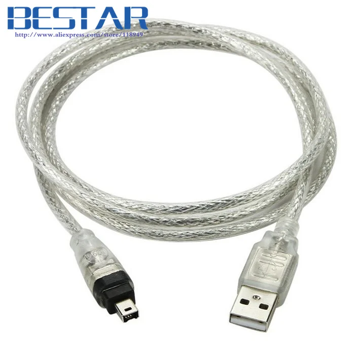 Usb кабель типа Папа Firewire IEEE 1394 4 контактный адаптер iLink firewire для SONY DCR TRV75E DV|1394
