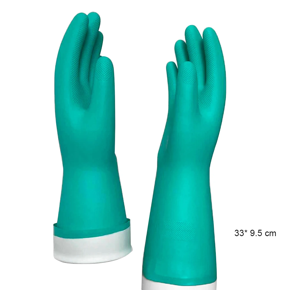 Nitrile чистящие защитные перчатки химически стойкие перчатки водонепроницаемые Reuseable Guanti impermeabili e riutzzabili BDF99