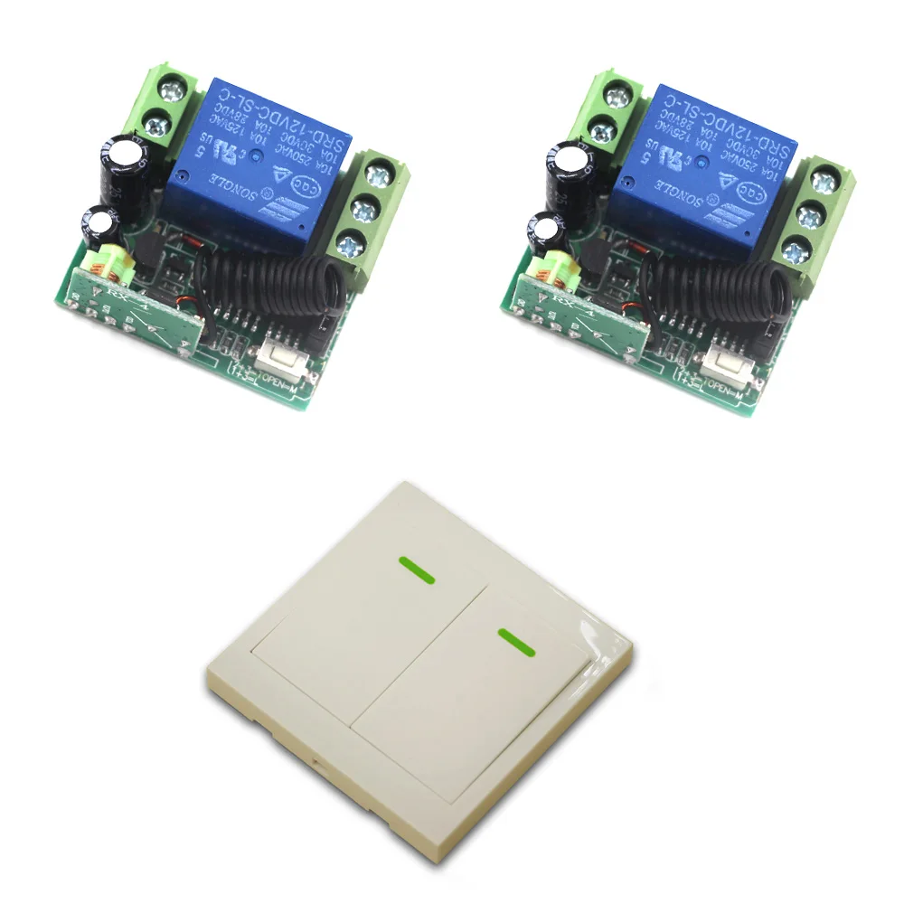 DC 12V 1CH 1 CH 10A беспроводной переключатель системы дистанционного управления