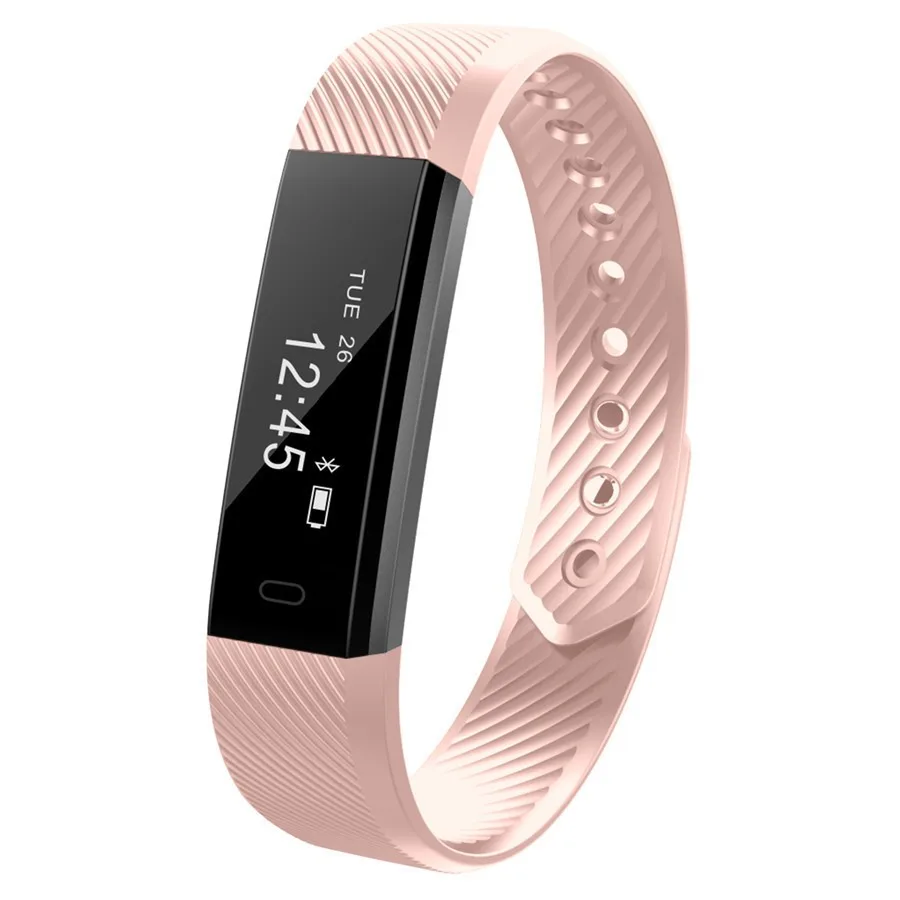 ID115 Smart Браслет Спорта Шагомер Фитнес трекер сна Мониторы браслет Bluetooth 4.0 wterproot