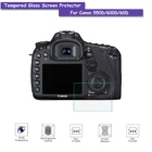 9H закаленное стекло ЖК-экран Защитная пленка для Canon 550D600D60D аксессуары для камеры