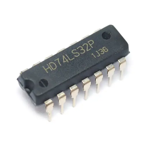 

5 шт. HD74LS32 HD74LS32P DIP Quad 2-вход или затвор Новинка