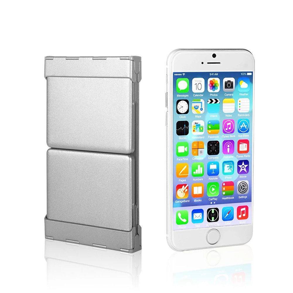 Портативная Складная Беспроводная Bluetooth клавиатура для iPad IOS/Android/Windows Tablet PC сотовый телефон черный белый