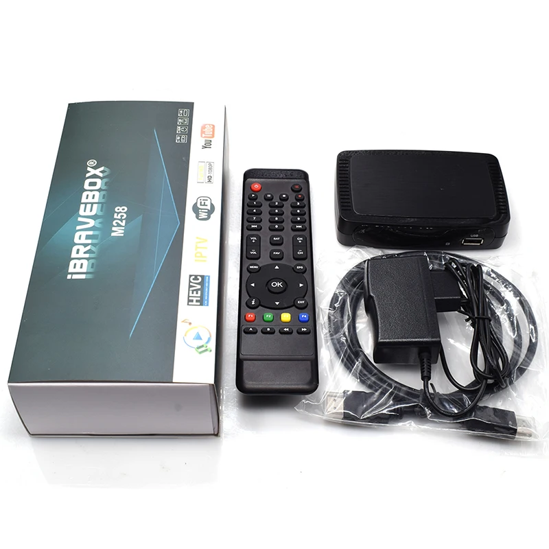 IBRAVEBOX DVB S2 приемное устройство спутниковый приемник M258 IPTV декодер с 1 год CCcam