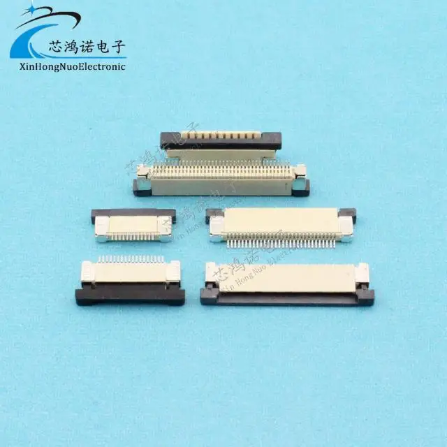 0.5mm-16P connected drawer type zipper / FFC/FPC soft line socket FFC connector 16Pin | Электронные компоненты и
