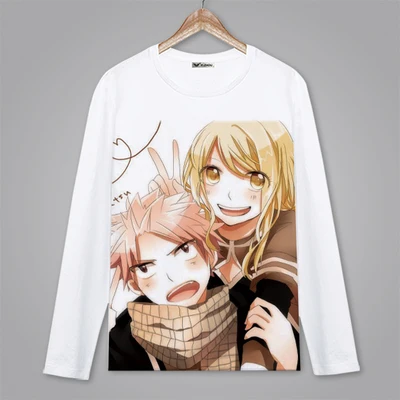 Fairytail футболки для мужчин известный аниме Фея хвост футболка короткий рукав O образным вырезом мужская хлопковая рубашка L005