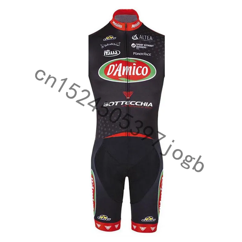 Pro Team триатлон костюм Мужской без рукавов Велоспорт Джерси Skinsuit комбинезон Ropa