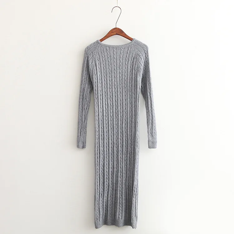 Женское трикотажное платье свитер длинное офисное свитер|long dress|sweater dresslong dress women |