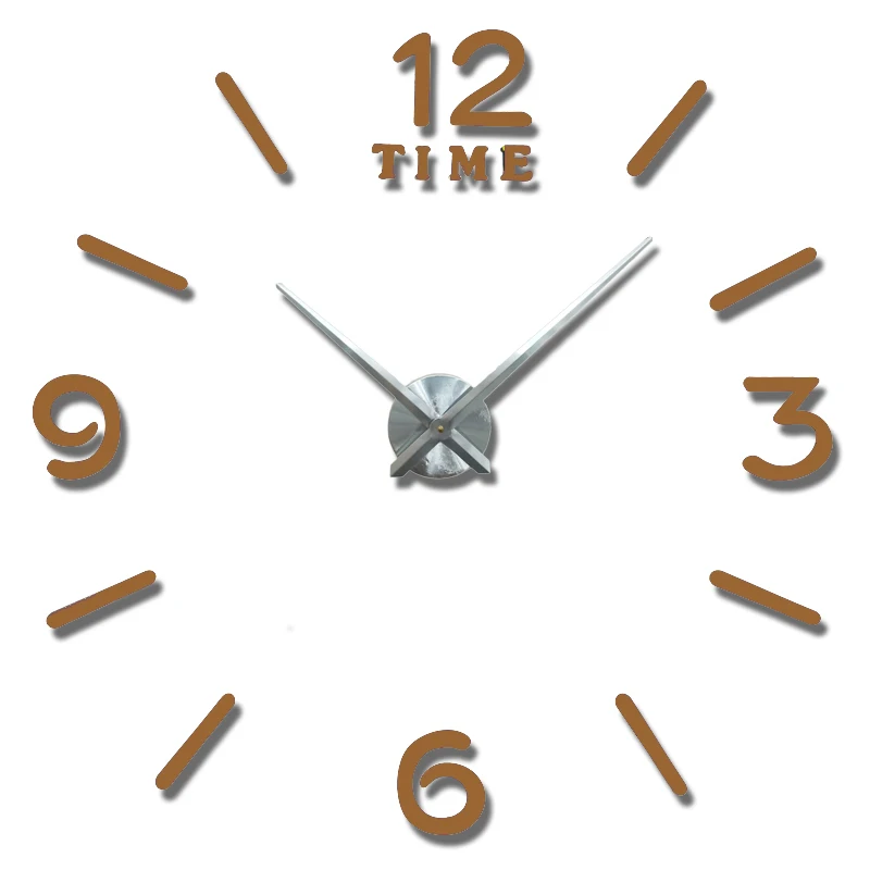 Светящиеся Настенные часы большие люминесцентные часы Horloge 3D DIY акриловые зеркальные наклейки кварцевые Duvar Saat Klock современный mute reloj