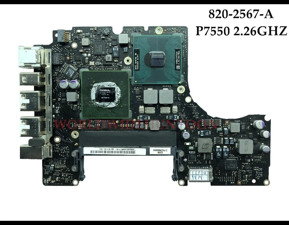 Материнская плата A1342 для Apple Macbook материнская 13 дюймов 2 26 ГГц Core Duo P7550 MC207 820 2567 A 661